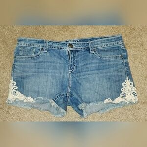 Womens denim shorts